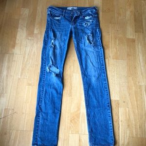 Hollister distressed jeans
